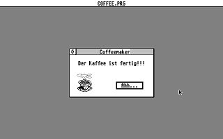 Coffee Maker atari screenshot
